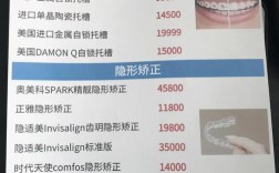 成人牙齿龅牙矫正价格