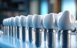 种植牙组成图片展示了哪些关键结构？