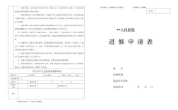 正畸进修申请模板应包含哪些核心内容？