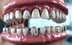 传统矫正牙齿的图片能展示哪些矫正过程与效果？