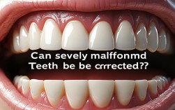 牙齿严重畸形现在还能矫正吗？