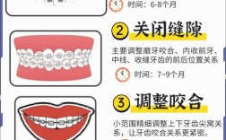牙齿开合矫正方法如下