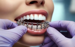 矫正牙齿时，是什么在给牙齿施加拉力？