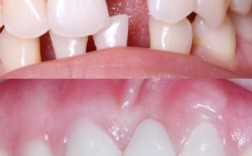 美容冠矫正牙齿对图