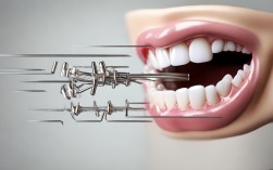 牙齿矫正牵引图片