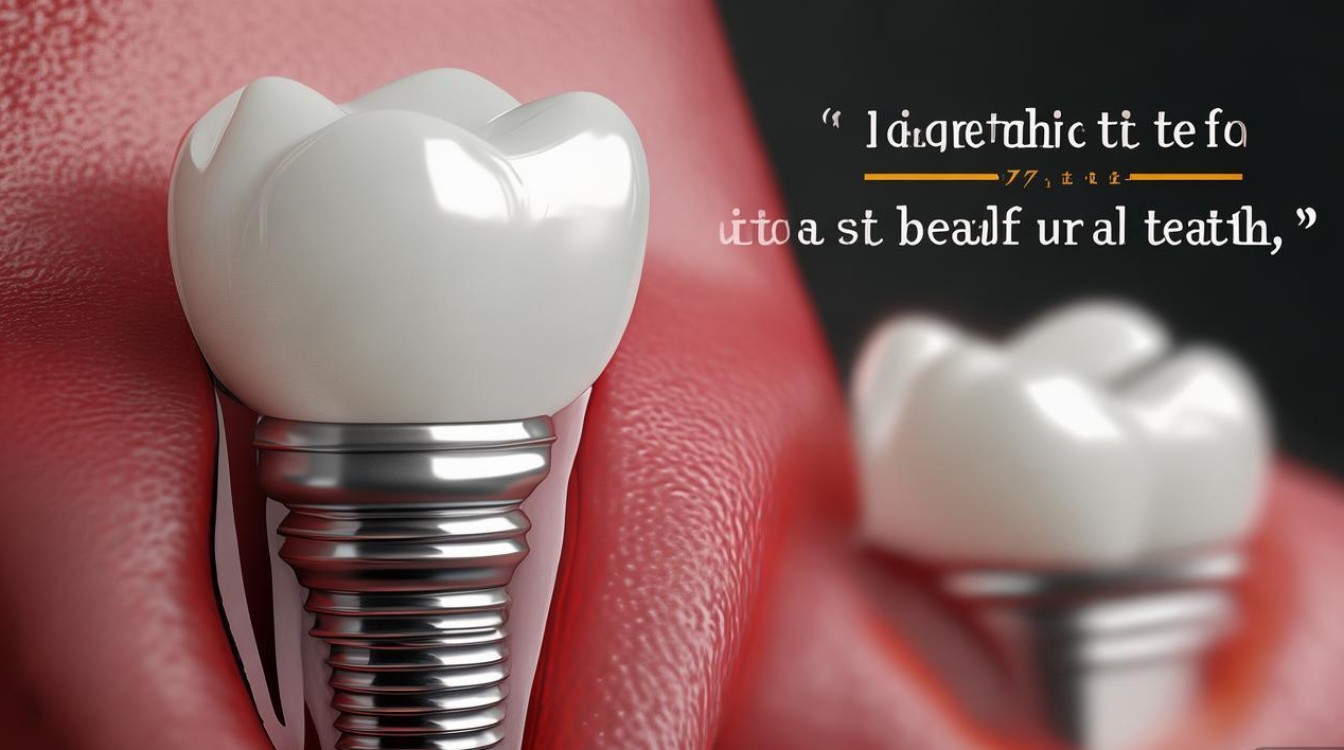 种植牙为何不如真牙好看？美观差异原因是什么？-图1