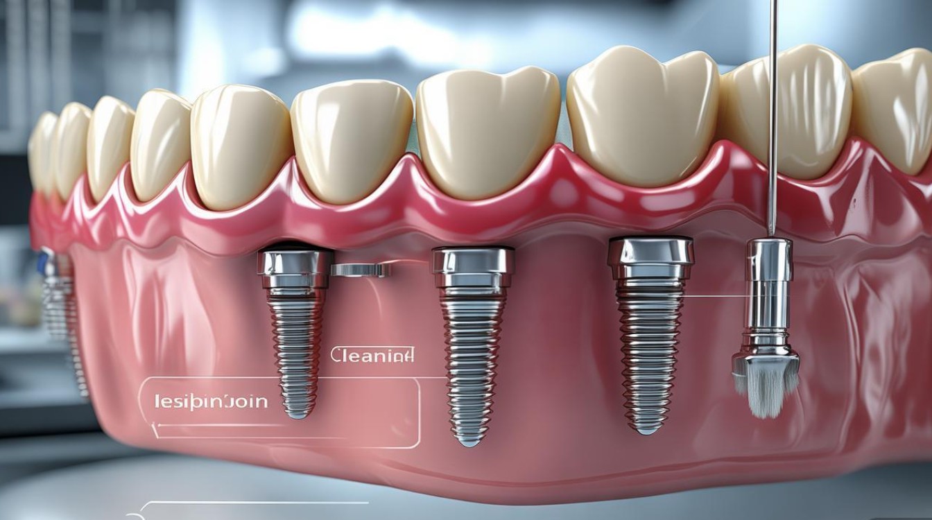 全口固定种植牙日常清洗该怎么做？正确方法有哪些？-图1
