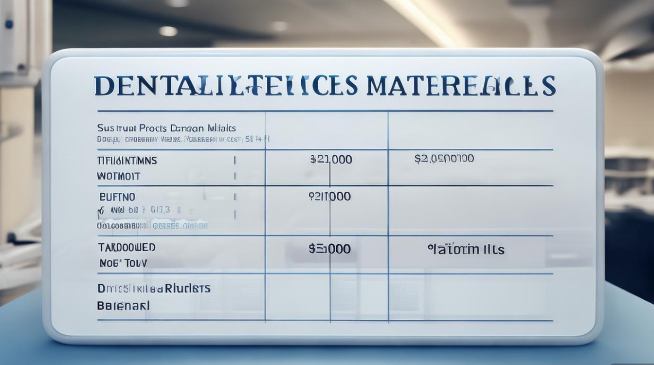 种植牙材料价格为何差异大？这份价格表能看清不同品牌费用？-图1