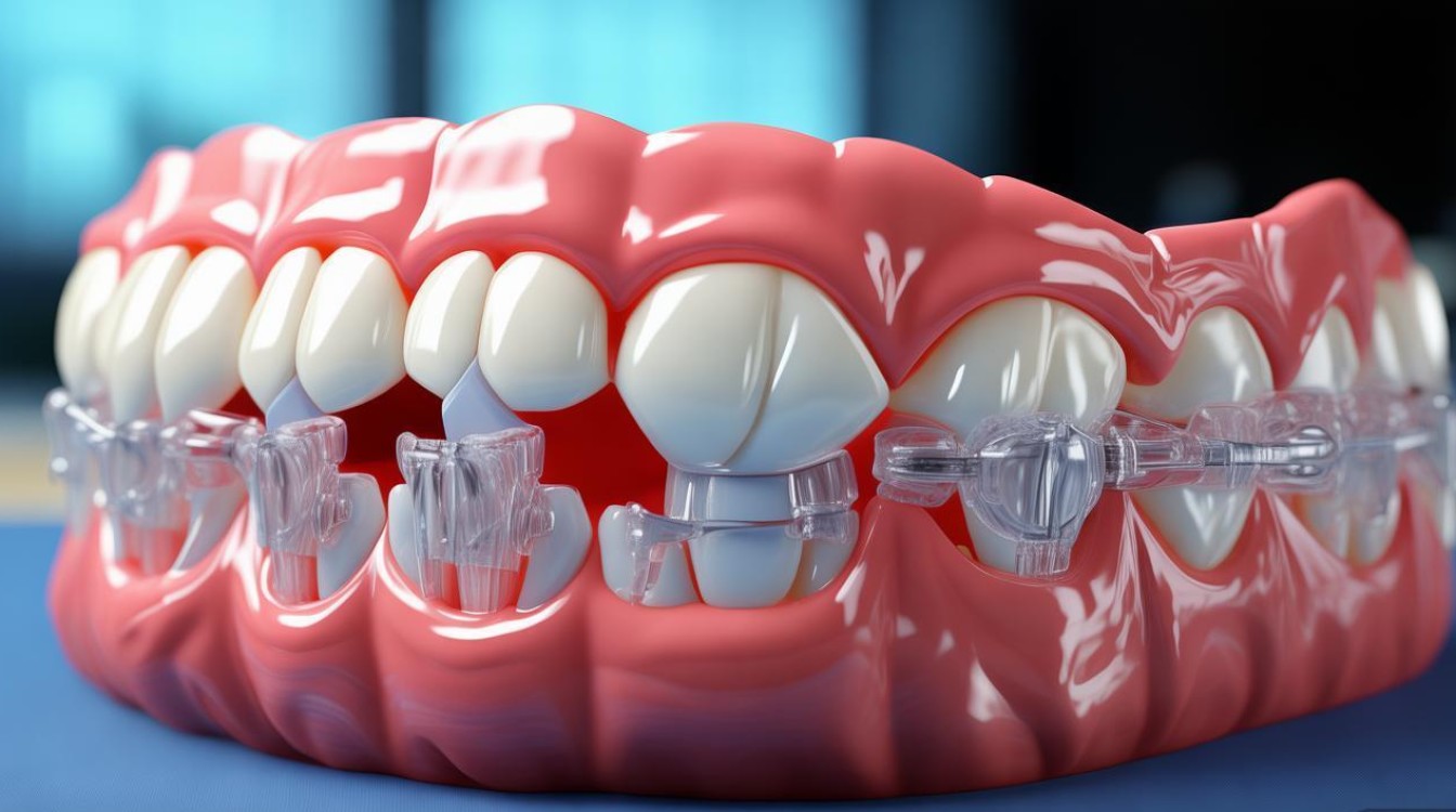 矫正牙齿上材料有哪些常见类型？过程要注意什么？-图1
