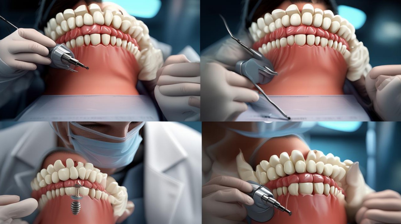 种植牙手术的基本流程是怎样的？包含哪些关键步骤及顺序？-图1