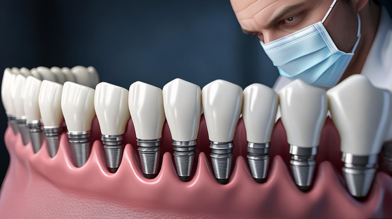 上半口牙分段种植方案有何优势？-图1