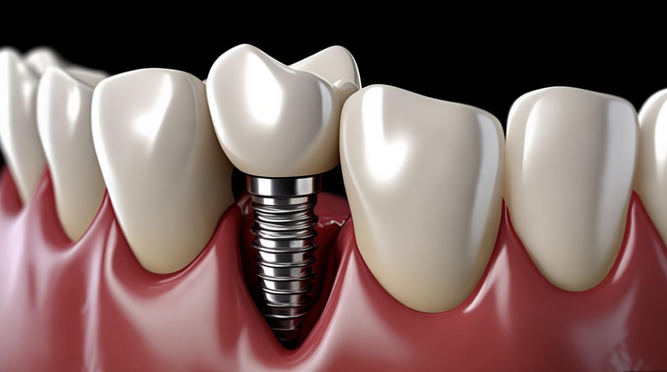 种植牙旁边的牙歪了，是什么原因？需要矫正吗？-图1