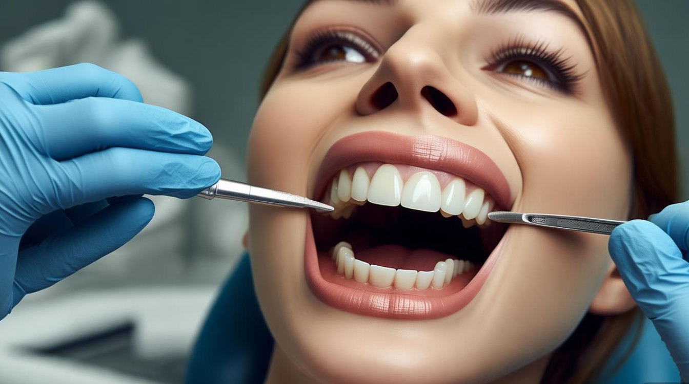 矫正开牙缝是正常现象吗？2025最新疑问-图1