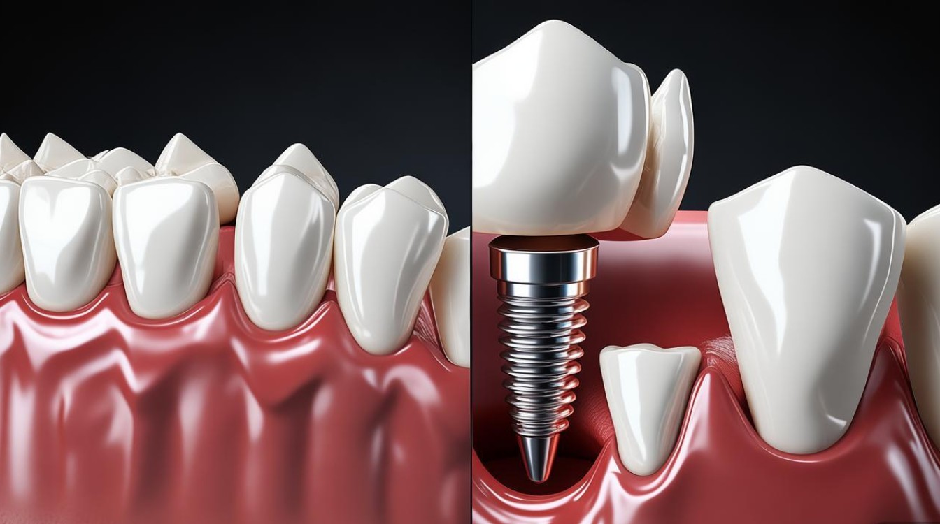 2025缺牙选冠桥修复还是种植牙？哪个更优？-图1
