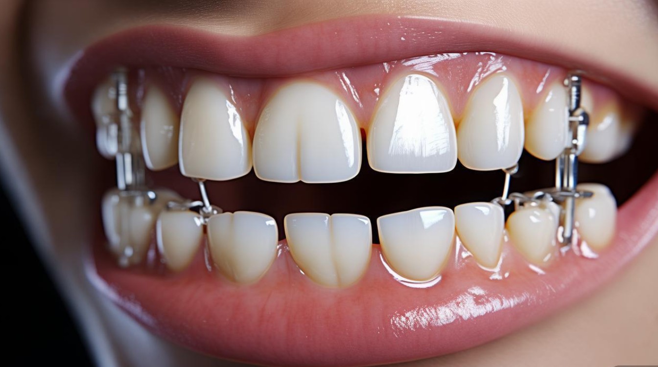 矫正牙齿中间留缝，现在正常吗？-图1