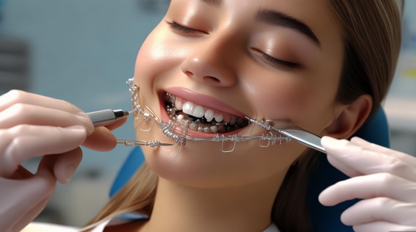 现在矫正牙齿换钢丝要注意什么？-图1