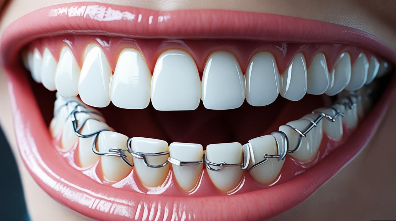 矫正牙齿钢丝线移位，当下该怎么紧急处理？-图1