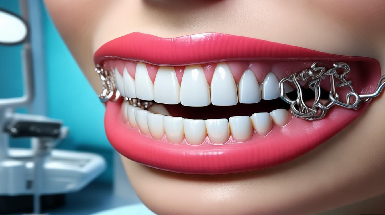 2025矫正牙齿戴橡皮链要多久？-图1