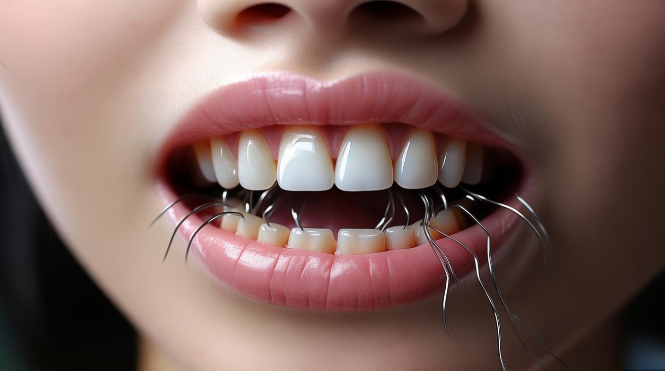 牙齿矫正钢丝扎嘴怎么办？急！-图1