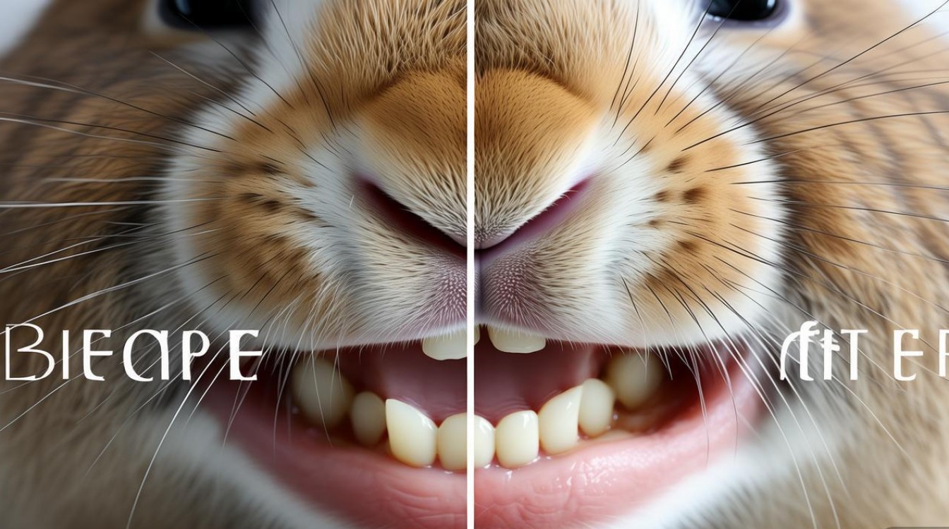 现在兔牙齿矫正前后对比图效果怎么样？-图1