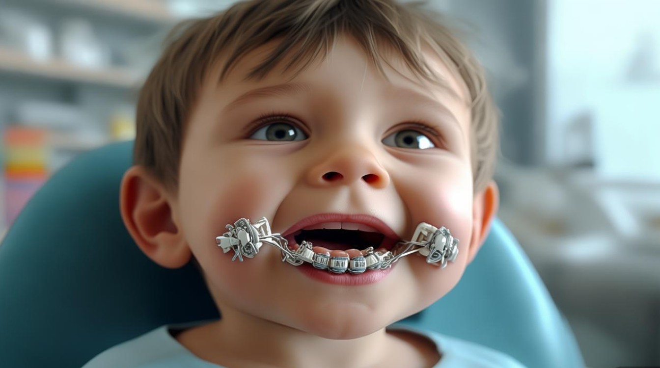 儿童牙套矫正牙齿，几岁开始最合适？效果如何？-图1