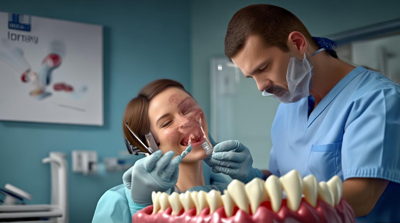 种植牙后邻牙松动是什么原因？-图1