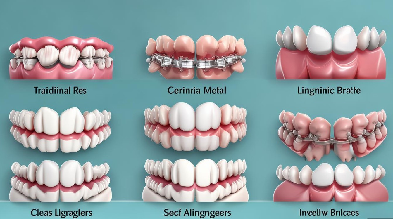 牙齿矫正的牙套有哪几种？各自特点和适用人群是什么？-图1