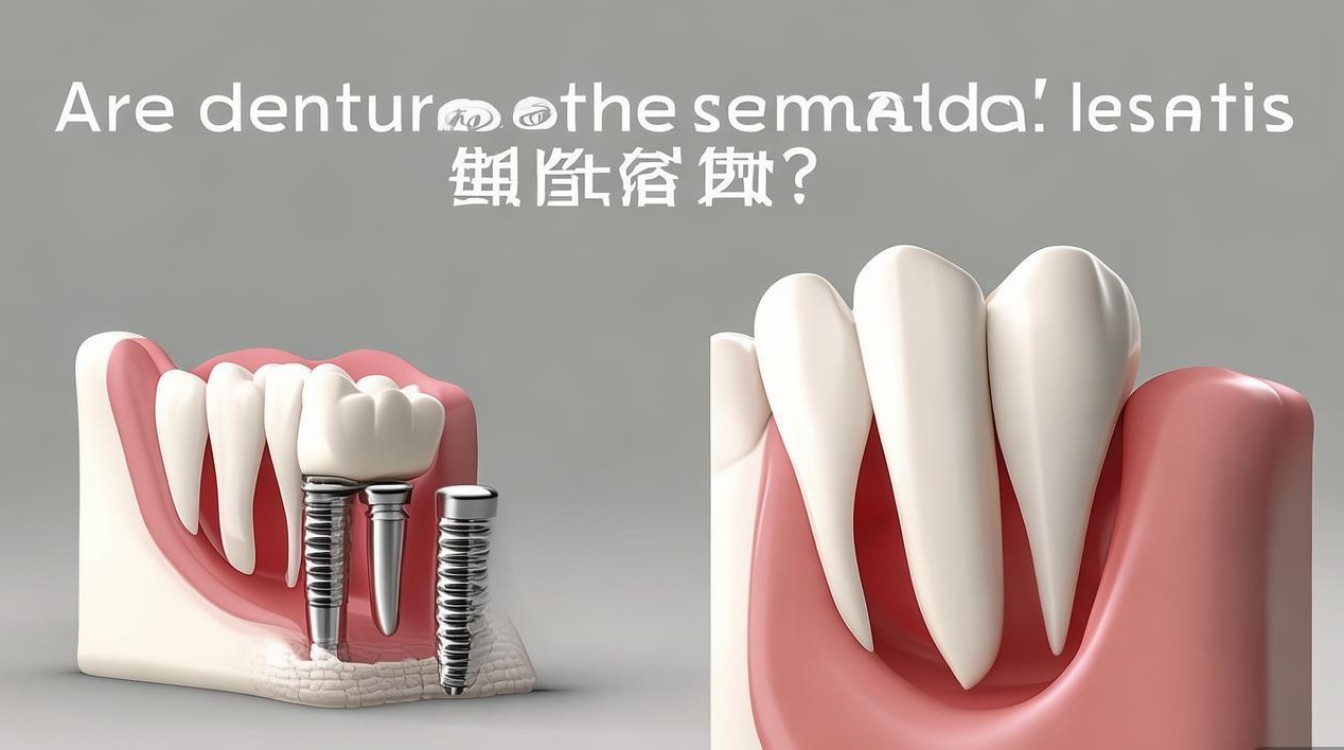 义齿和种植牙一样吗-图1