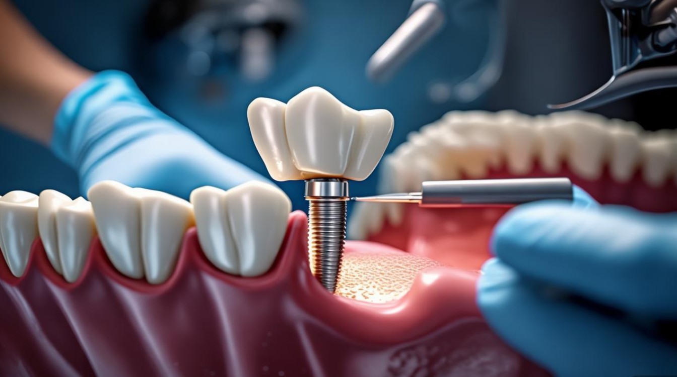 种植牙一侧内倾是怎么回事？如何应对？-图1