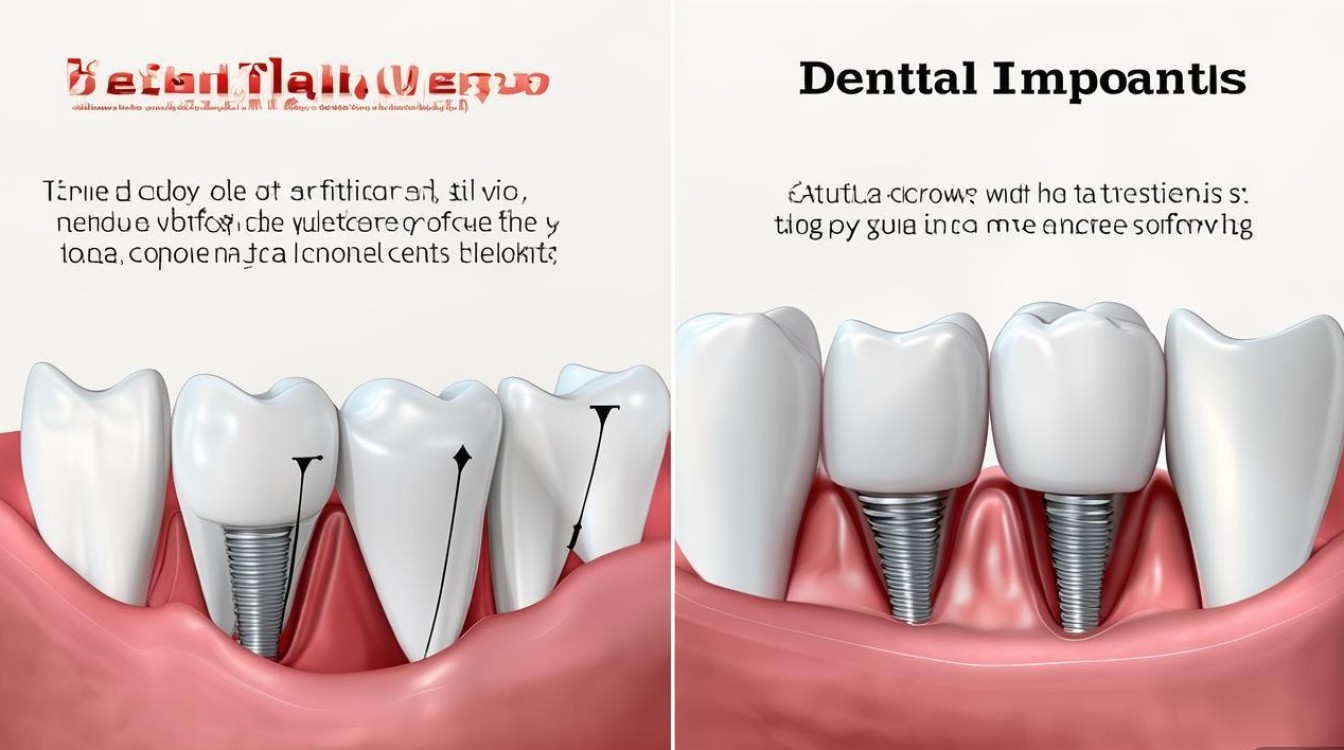 镶牙和种植牙的区别究竟是什么?-图1 镶牙和种植牙的区别究竟是什么?-图1