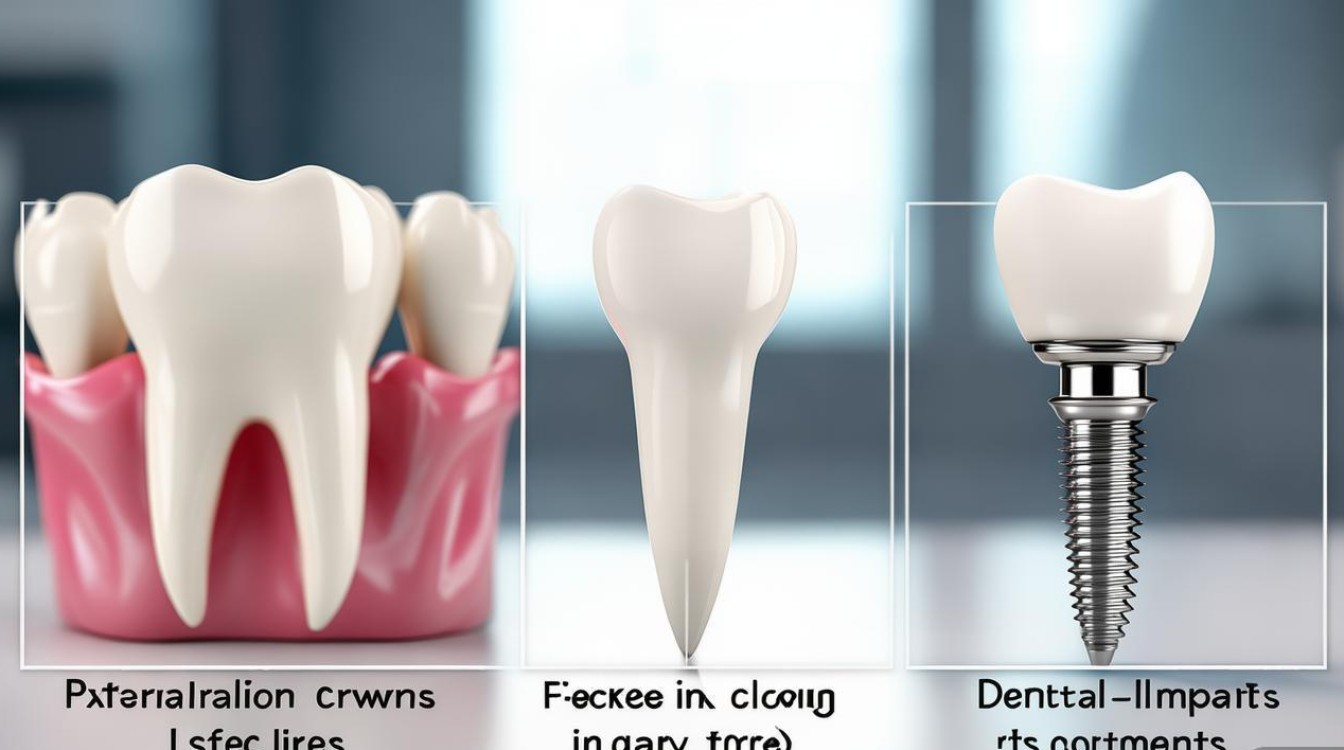固定烤瓷牙和种植牙-图1