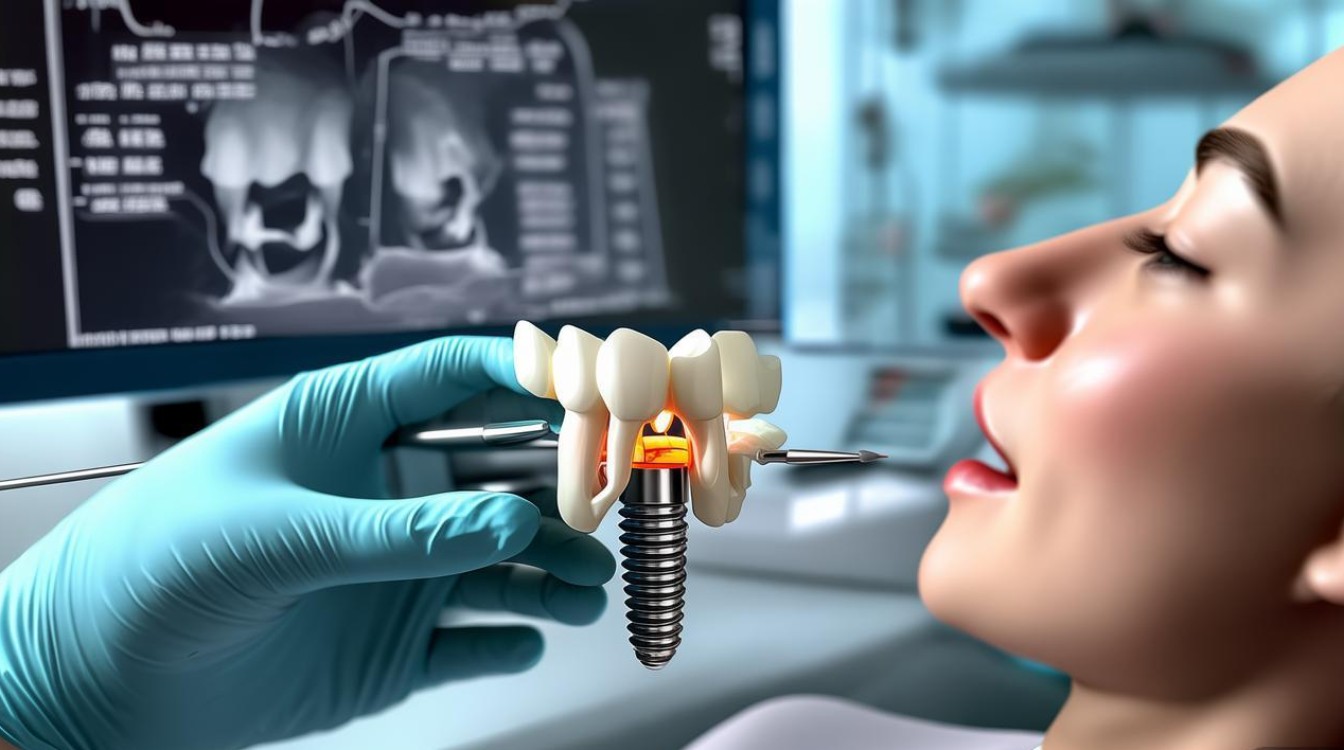 种植牙会导致邻牙松动吗？-图1