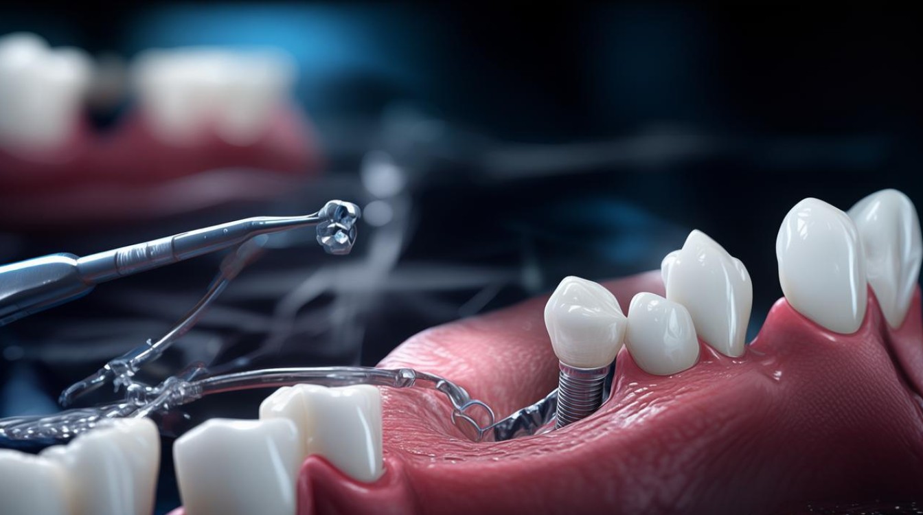 种植牙穿龈处-图1