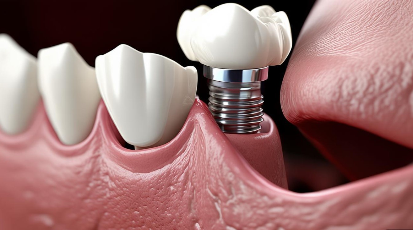 种植牙后会漏出金属吗？-图1