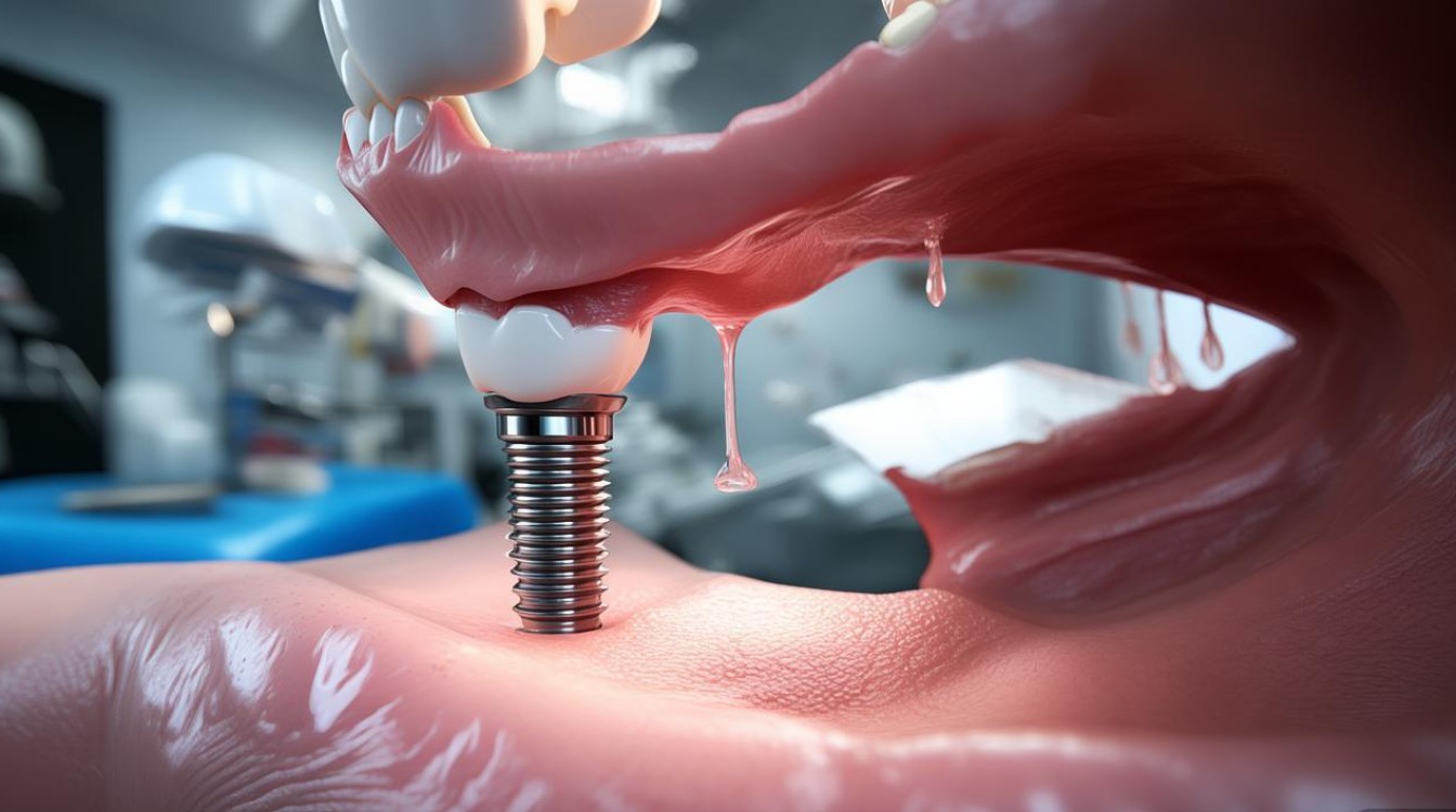 种植牙不上牙冠，会有哪些隐患？-图1