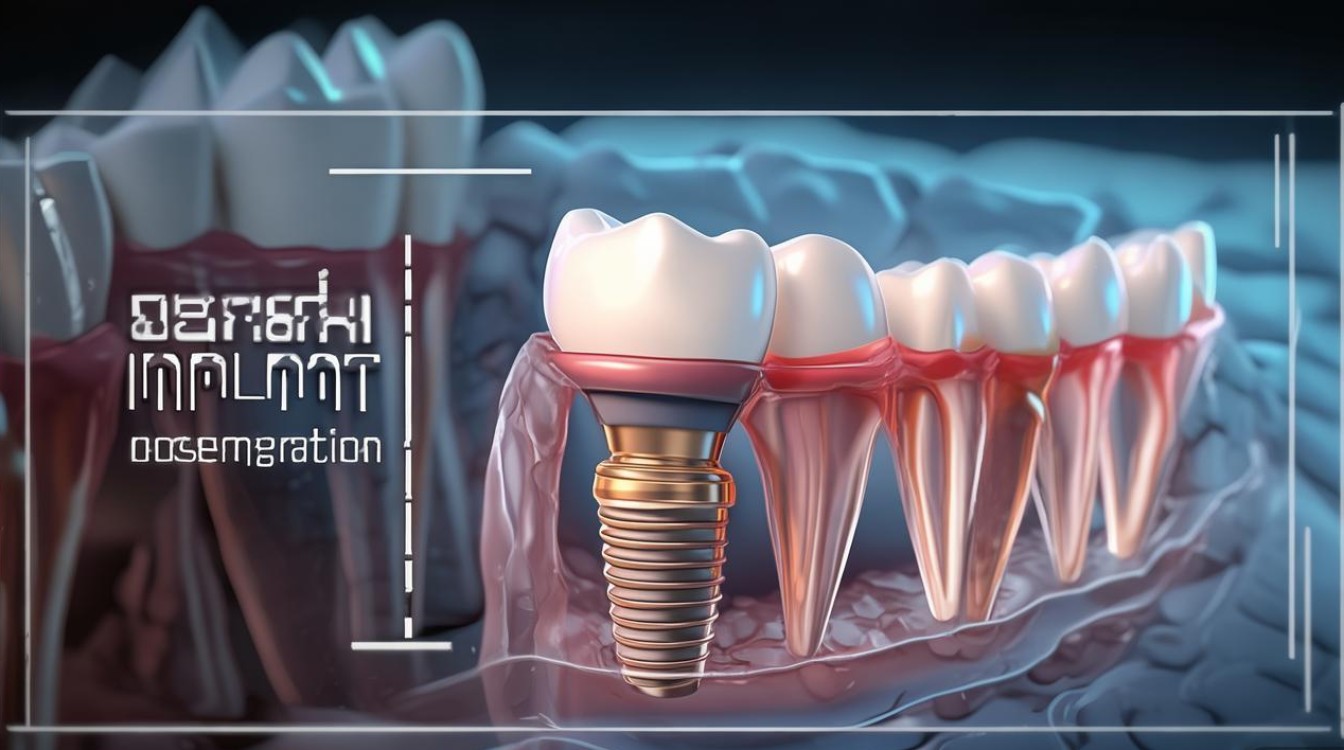 种植牙半固定示意图如何体现半固定设计特点?-图1 种植牙半固定示意图如何体现半固定设计特点?-图1