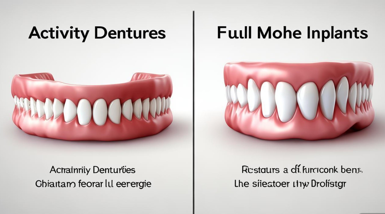 活动假牙与全口种植牙-图1 活动假牙与全口种植牙-图1