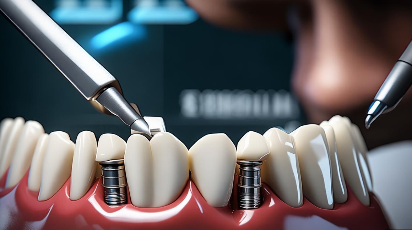 半口种植牙一般需要种几颗？-图1