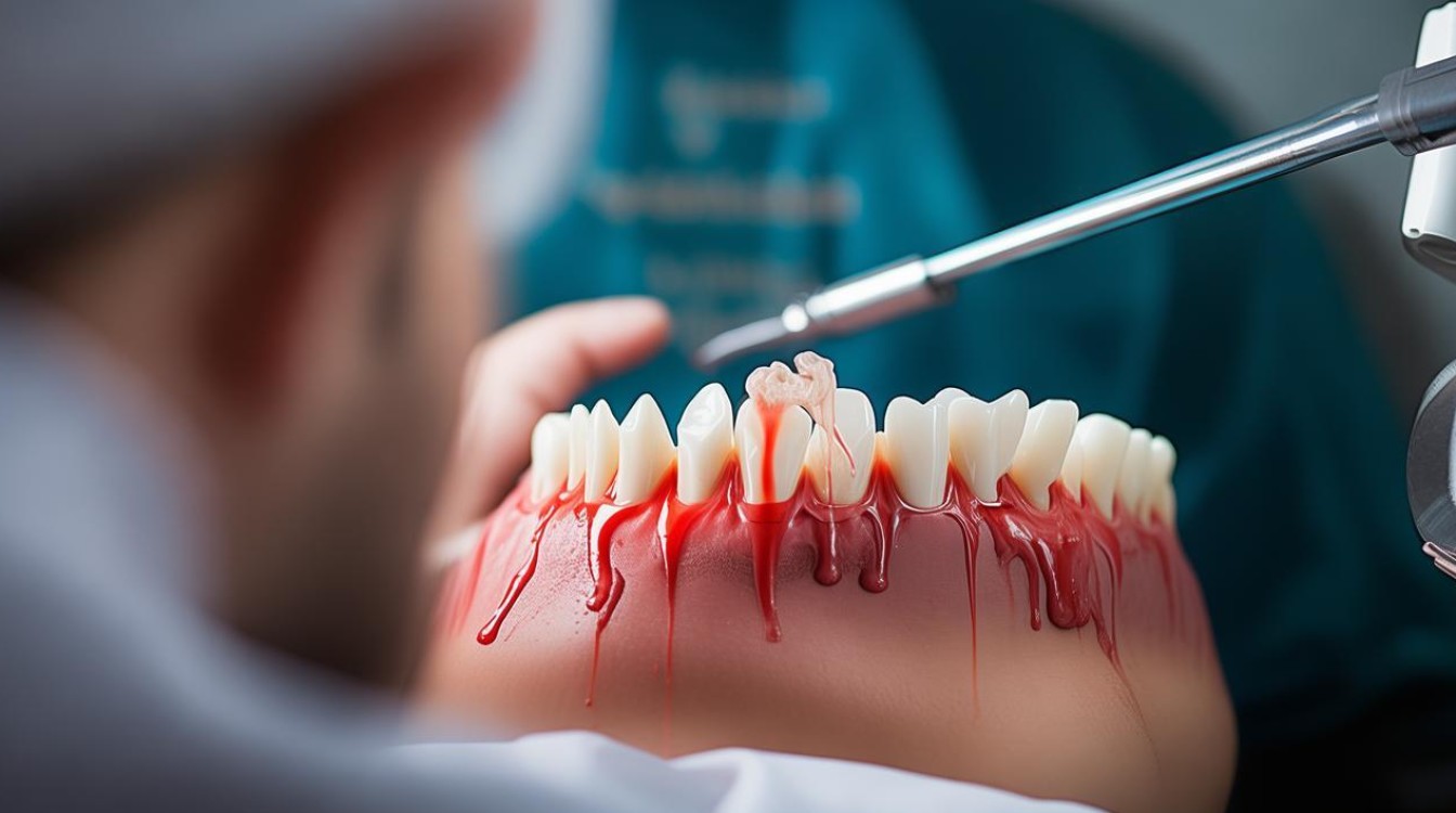 种植牙上牙冠后流血正常吗?原因和处理方法是什么?-图1 种植牙上牙冠后流血正常吗?原因和处理方法是什么?-图1