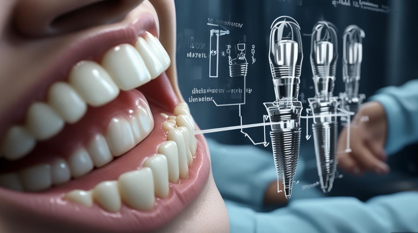 半口牙种植修复一般需要几个种植体？-图1