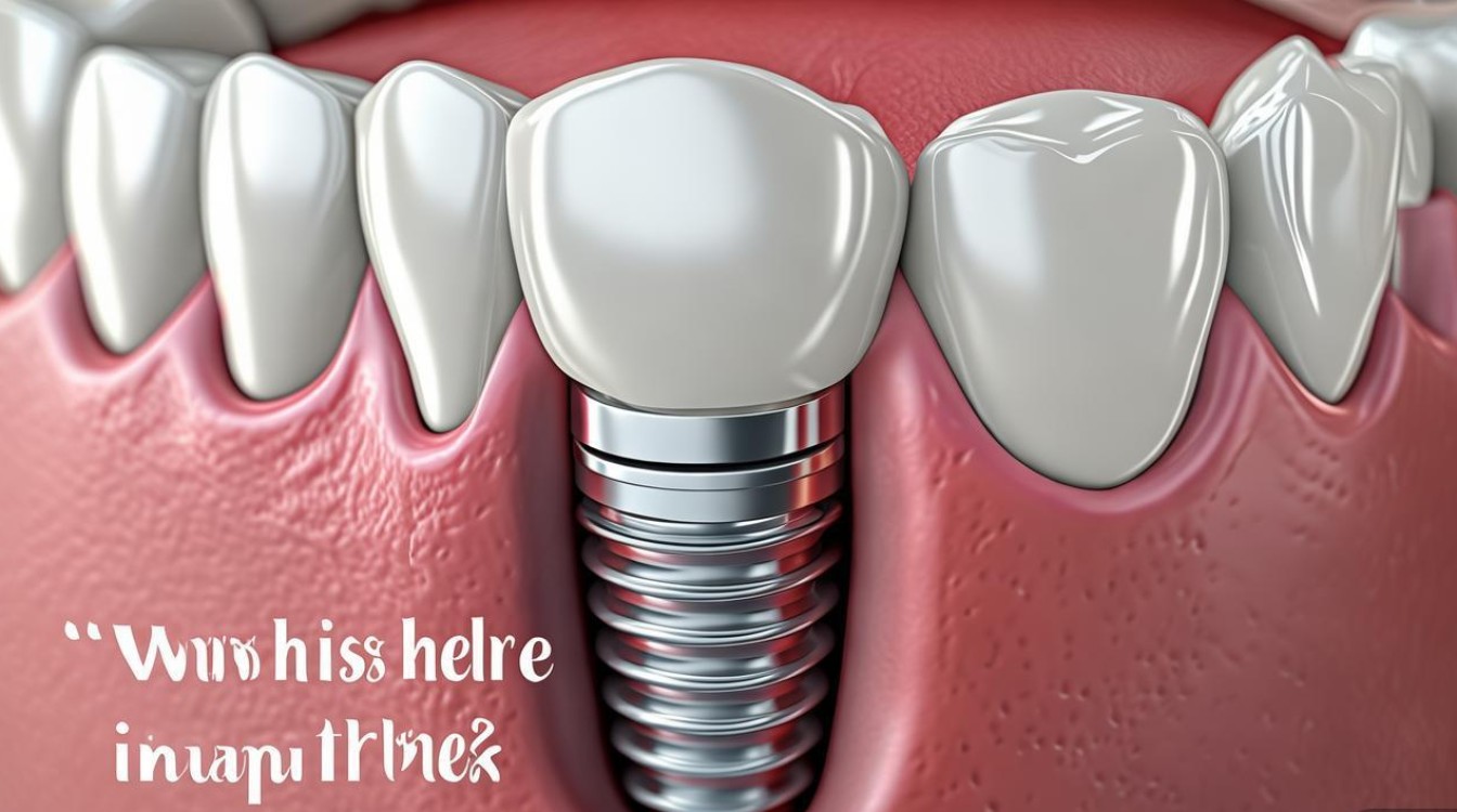 种植牙上面为什么有洞？-图1