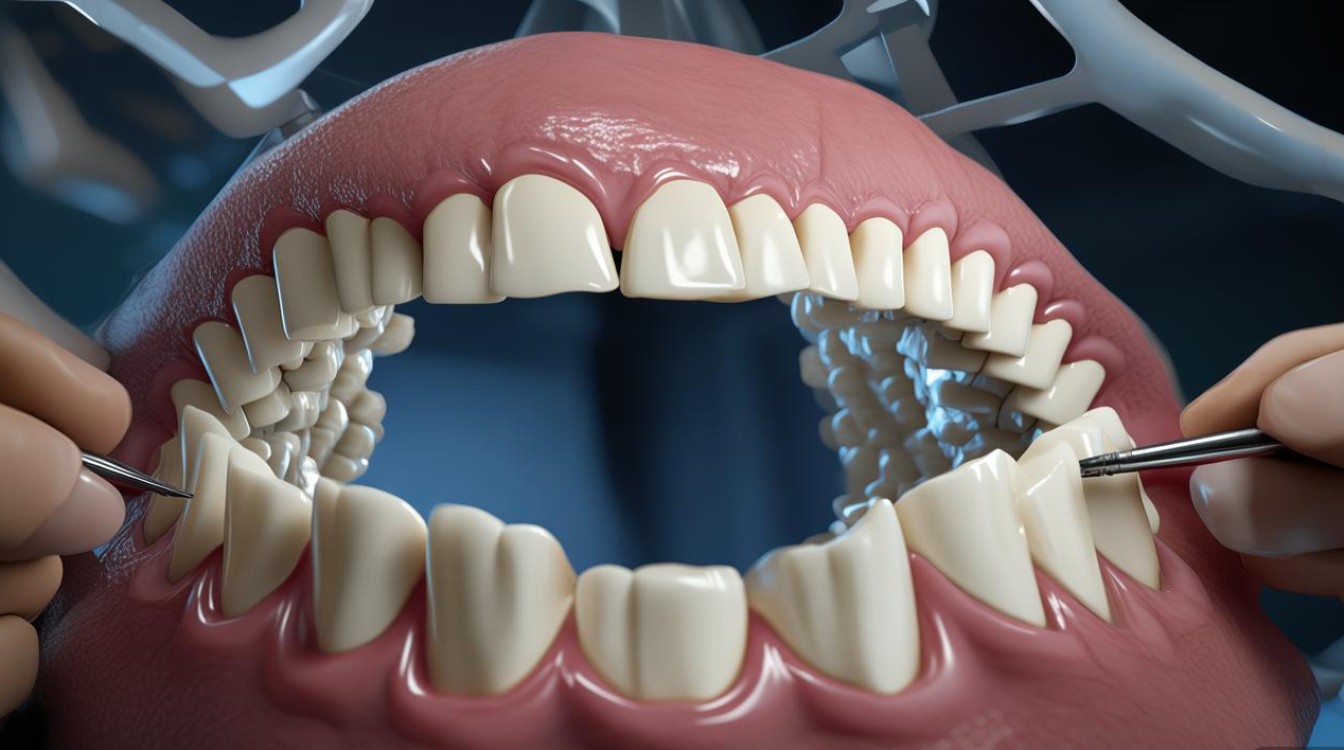 种植牙一期舔牙龈-图1