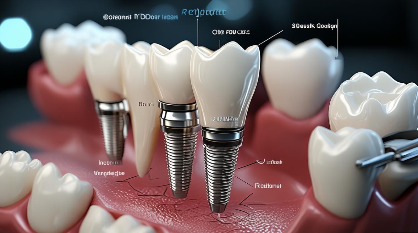 种植牙种植体具体包含哪些组成部分？-图1