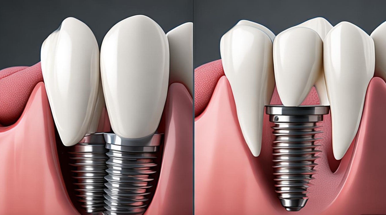 种植牙一体冠和分冠区别-图1