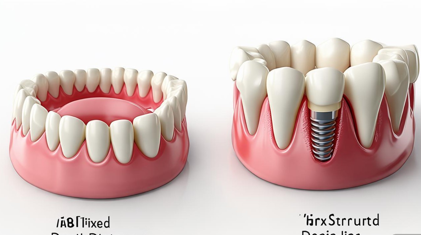 固定义齿和种植牙有何区别?如何选择更合适?-图1 固定义齿和种植牙有何区别?如何选择更合适?-图1