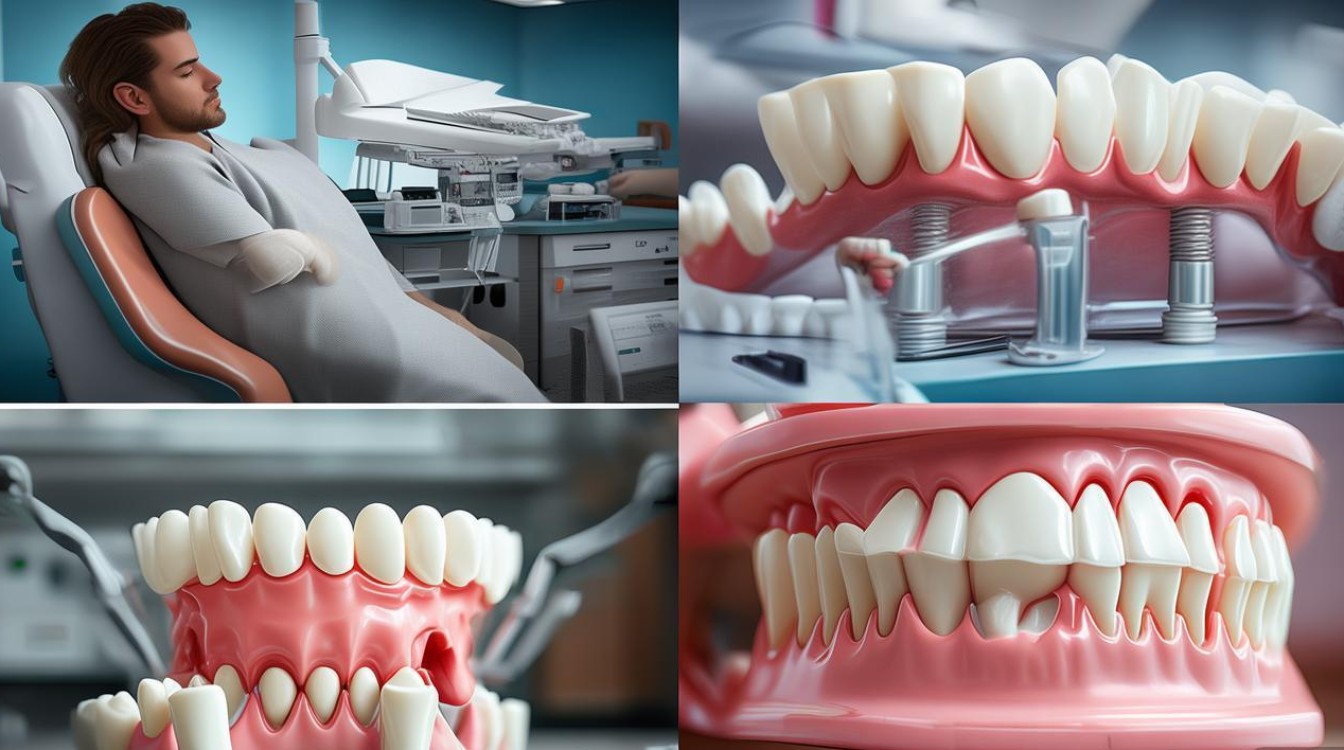 种植牙烤瓷牙活动假牙，哪种更适合自己？优缺点如何选？-图1