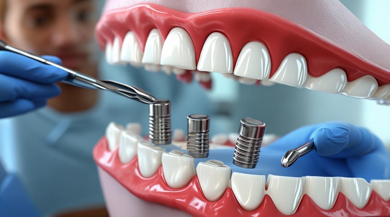 种植牙能一次连做4颗吗？-图1