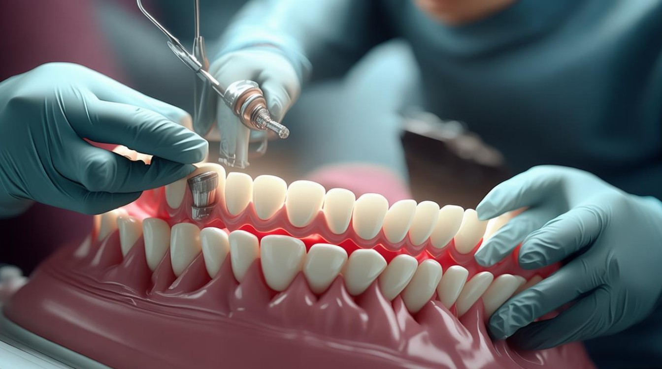 下颌牙种植全口-图1