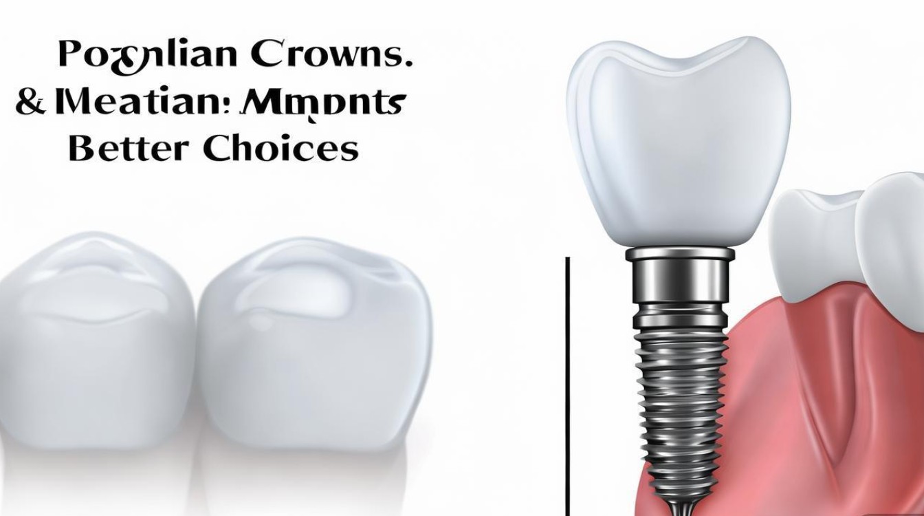 烤瓷牙与种植牙,哪种牙齿修复方式更好?如何选择?-图1 烤瓷牙与种植牙,哪种牙齿修复方式更好?如何选择?-图1
