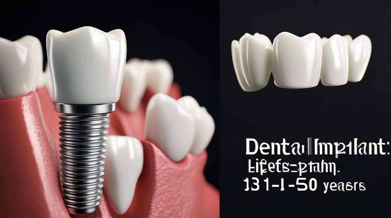 种植牙与镶牙寿命差异如何？哪种更耐久？-图1